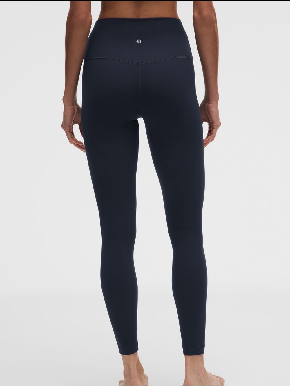 lululemon athletica align black 28" High-Rise Seamless Leggings size 6